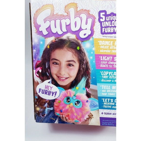 Furby Coral Interactive Plush Toy Hasbro - Picture 3 of 6